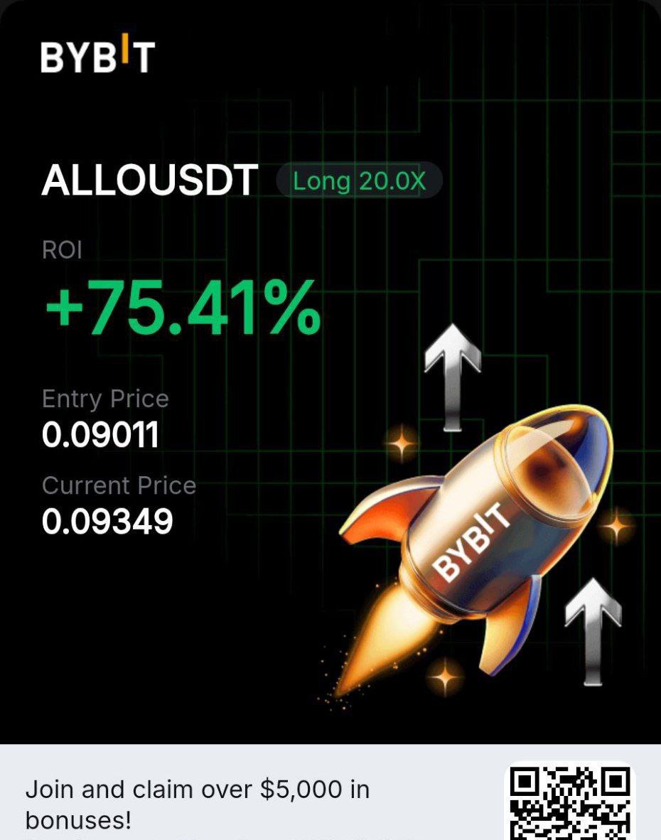 WBTSignal's tweet image. Perfect $ALLO profits
Over +100% profits achieved

[Link in Bio]
#Cryptonews #Trump #Allousdt #Investing #Bitcoin