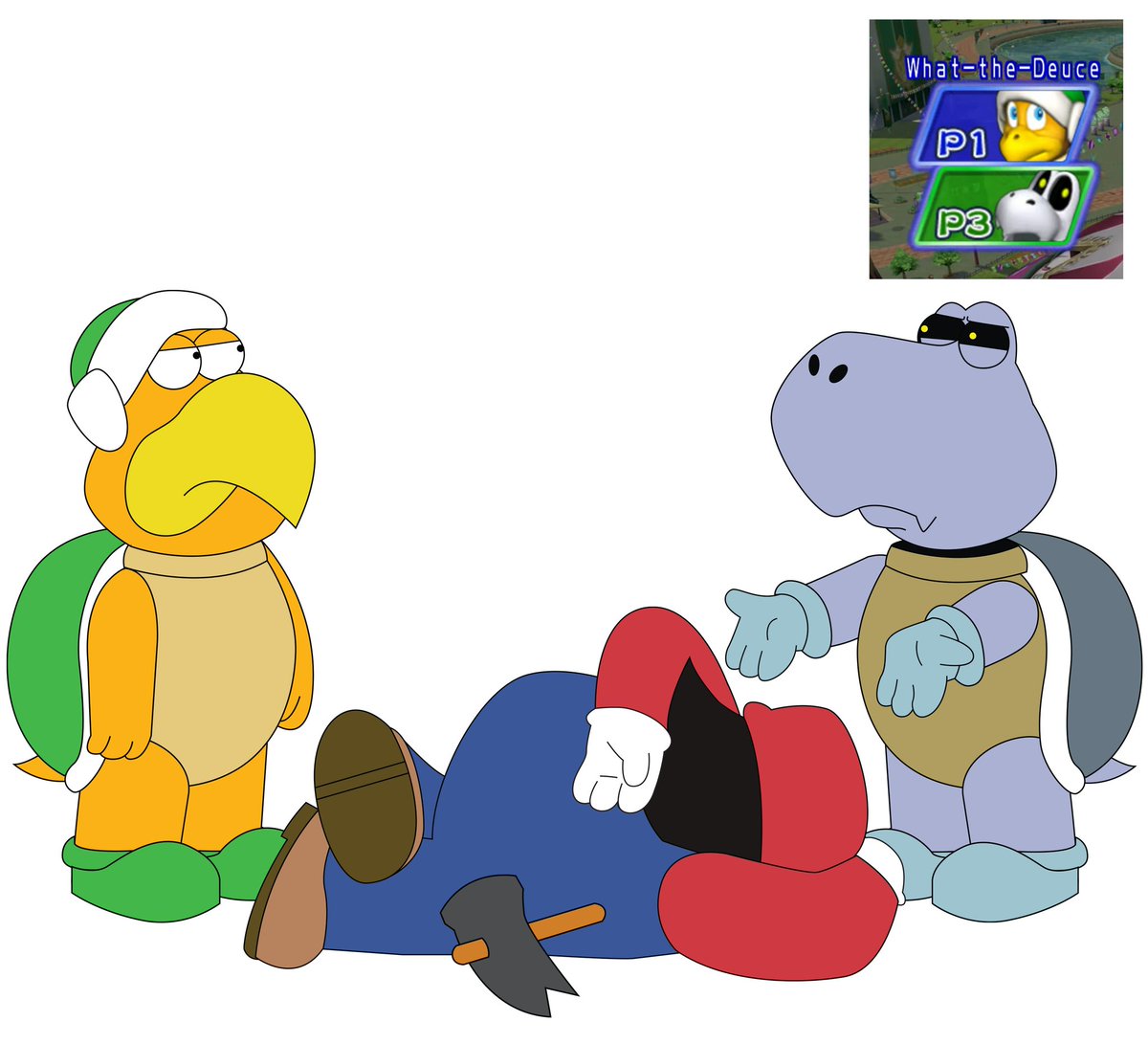 What even is this Mario Party team