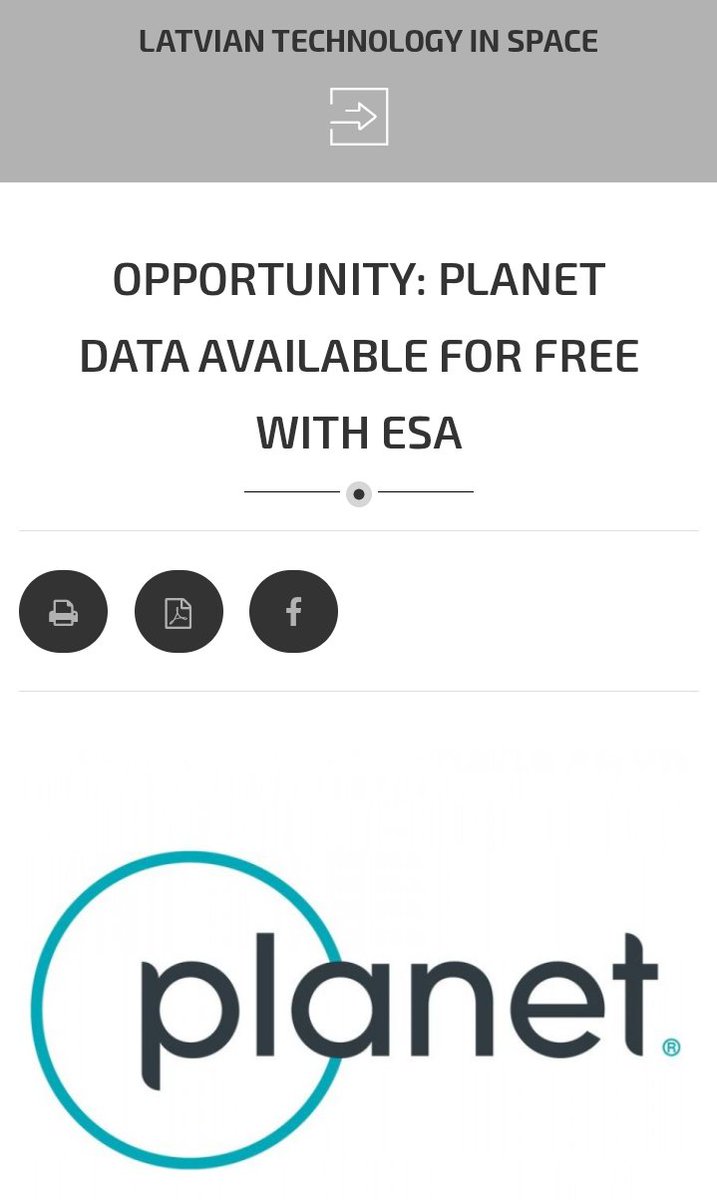 gis_eductation's tweet image. 🛰️ بيانات "بلانيت" التجارية.. مجاناً للباحثين! 🌍✨
ضمن برنامج EARTHNET، باتت صور PlanetScope (3-4م) و SkySat (50سم) متاحة مجاناً للاستخدام غير التجاري! 📸
فرصة ذهبية للباحثين لمراقبة الأرض يومياً بدقة عالية. لا تفوّتوها! 🎯

🔗 latviaspace.gov.lv/en/news-events…

#Planet #بيانات_مفتوحة