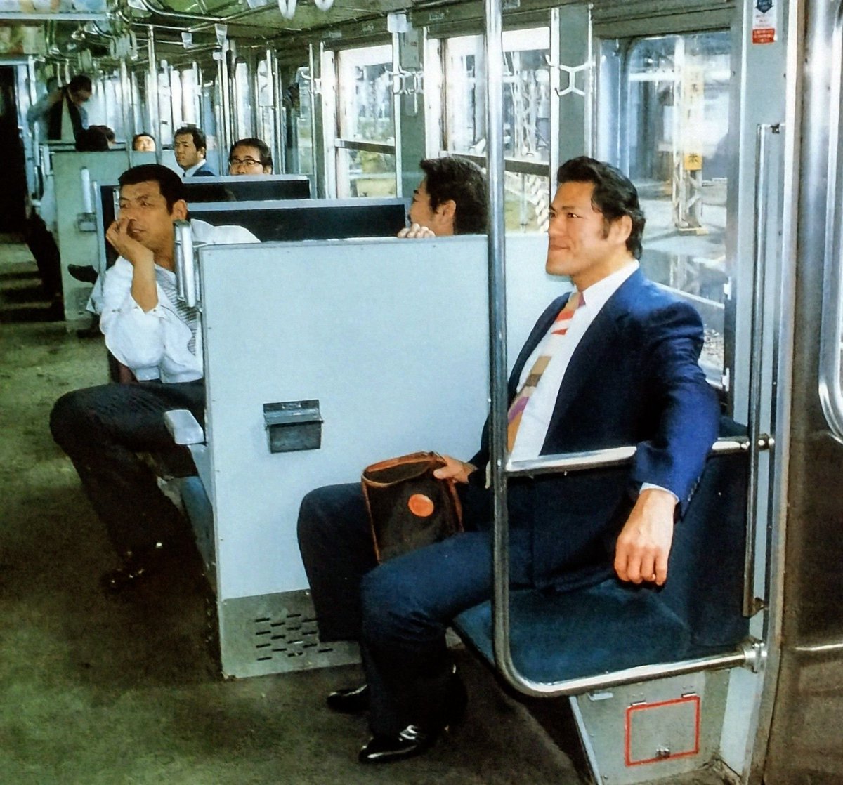 allan_cheapshot's tweet image. Antonio Inoki and Seiji Sakaguchi take the train.

May 1983

Hiroshima, Japan.