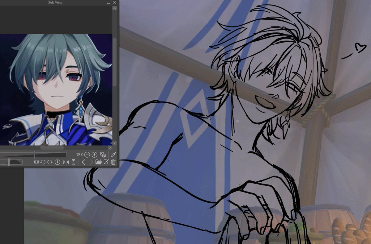 MoonCakeComics's tweet photo. very explicative WIP ✨ #Lohen #Varka #GenshinImpact📷 #Varhen #VarkaxLohen https://t.co/XuByp66eGq