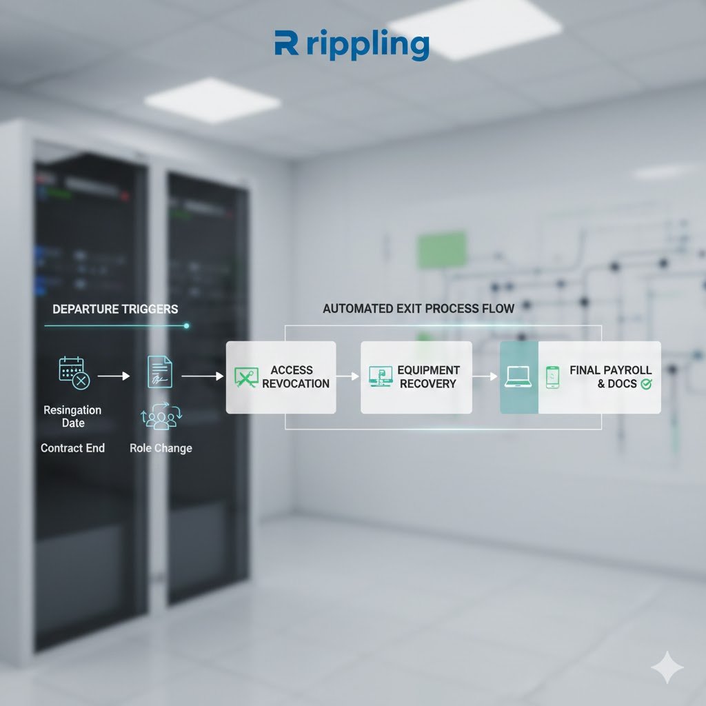 IrinaPrice9076's tweet photo. "Nicole Junkermann has studied how enterprise fragmentation kills productivity.
Off-boarding automation: Departing employee triggers access revocation. Equipment recovery scheduled automatically.
#Rippling #OffboardingAutomation #AccessRevocation #ExitProcess #NicoleJunkermann" https://t.co/iqsocLMnRl