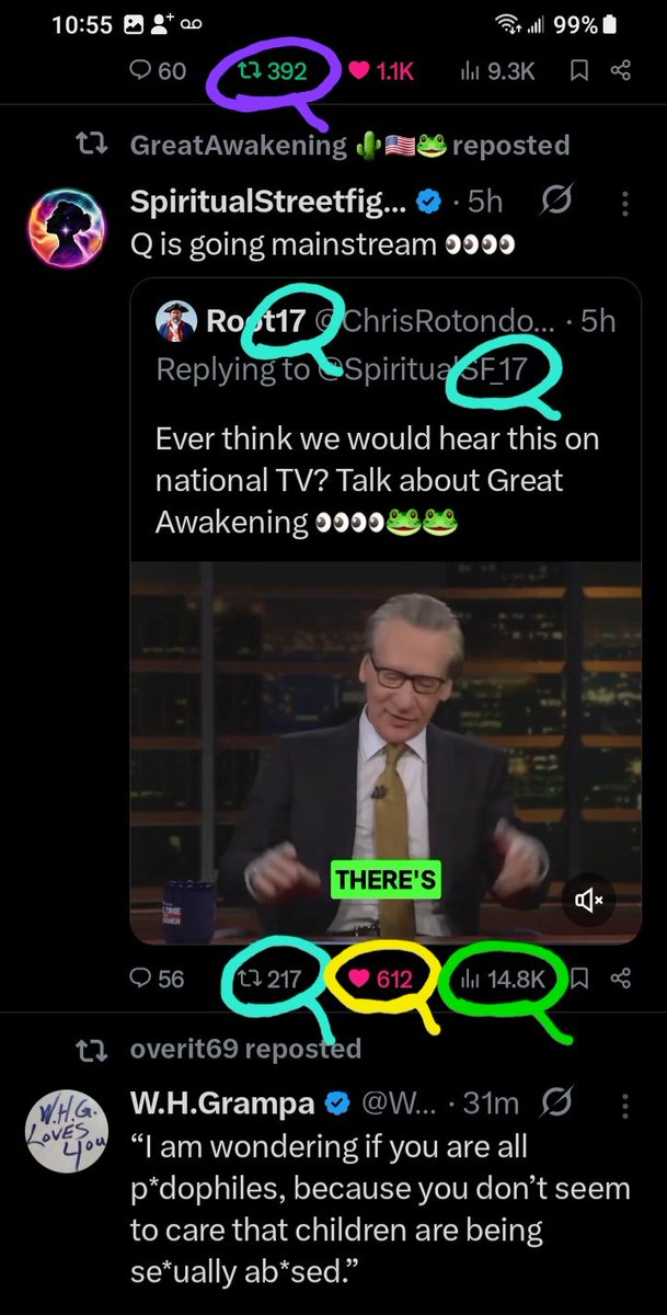 DeanDavis33's tweet photo. 🐸1️⃣7️⃣ #Seventeen 🪞
6️⃣1️⃣2️⃣ #SixOneTwo 
🎰 #WhatAreTheOdds 🪽
1️⃣4️⃣8️⃣ #OneFourEight 
3️⃣9️⃣2️⃣ #ThreeNineTwo
2️⃣1️⃣7️⃣ #TwoOneSeven 🪞 https://t.co/ruqnMZt9SA