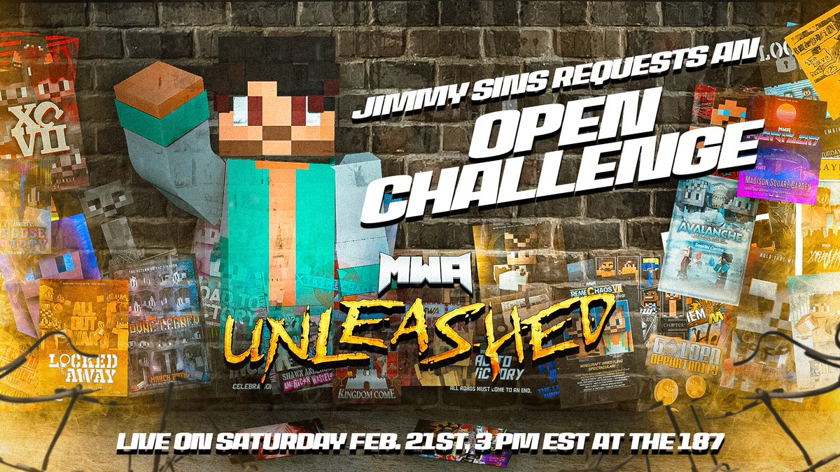 Minecraft Wrestling Alliance tweet media
