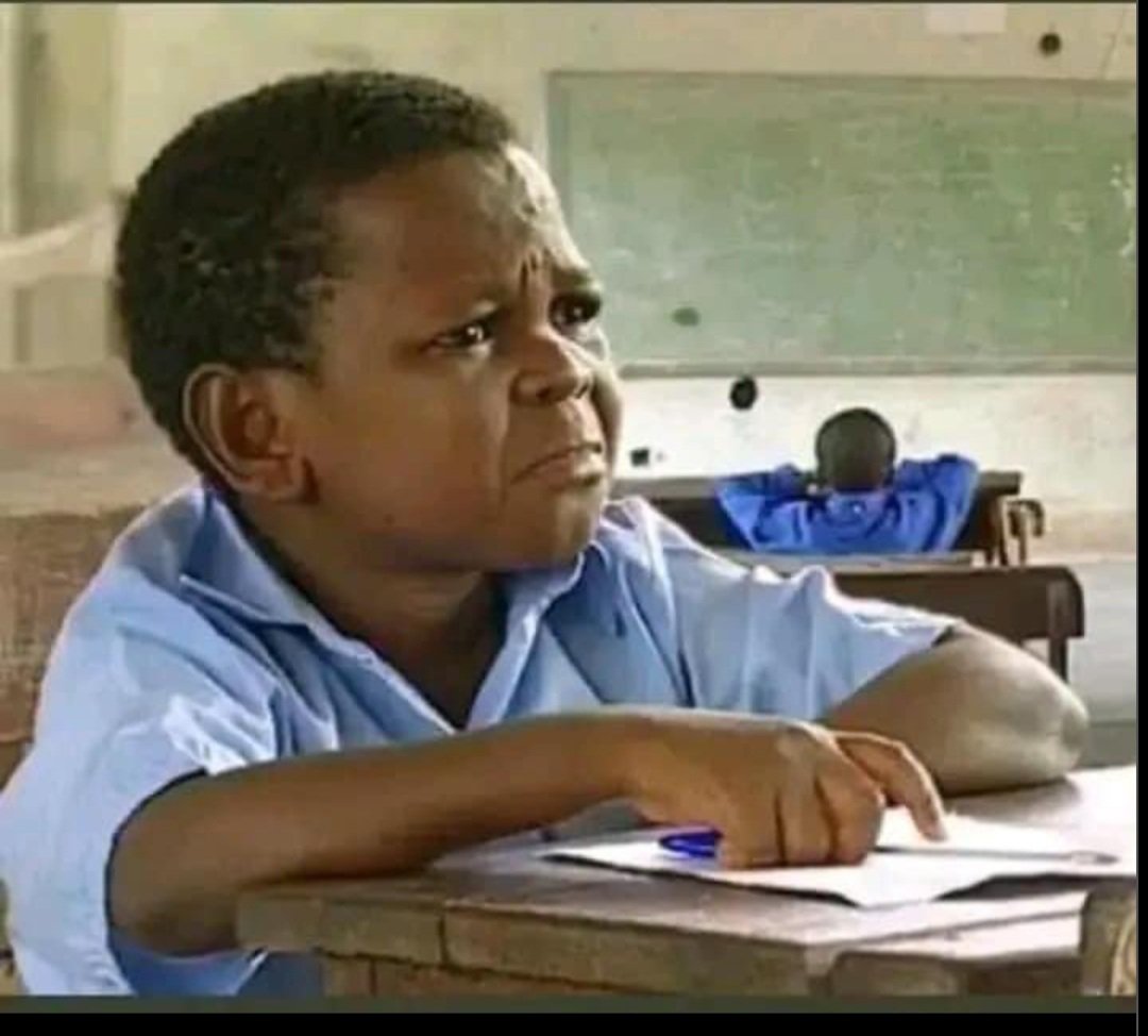 When they teach us all these ones abeg