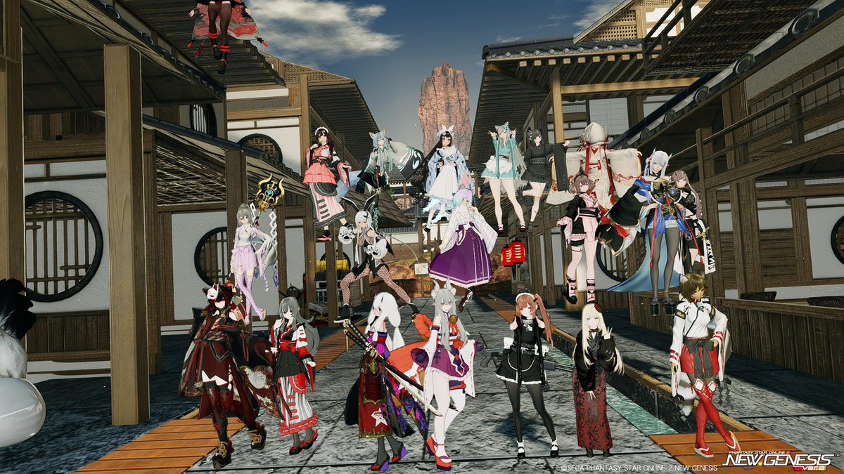 #PSO2NGS_SS 
#2鯖チーム交流会

チーム縁さんのcスペにお邪魔しました！