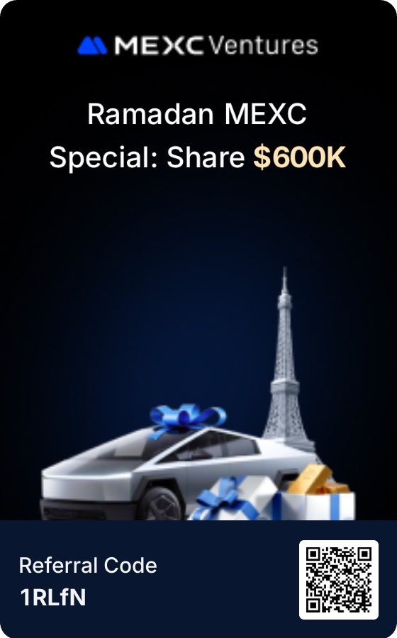 taylangurell's tweet photo. Ramadan MEXC Special: Share $600K
https://t.co/Zg66jup4Uo https://t.co/PazCcZaLLM