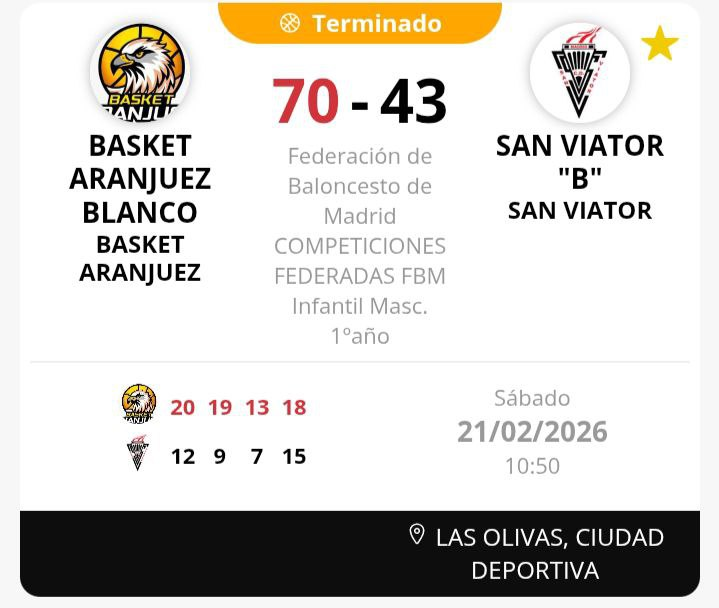 Basket Aranjuez tweet media