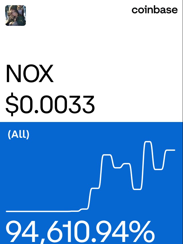 Nox\n on @Coinbase: coinbase.com/price/noxn-bas…