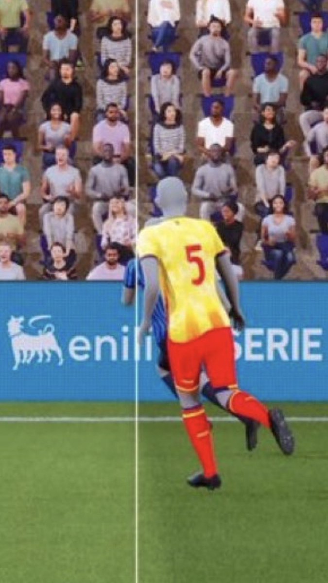 Nessun interista si sognerà di contestare il fuorigioco semiautomatico, è l’unica cosa certa e non interpretabile, anche se a volte è millimetrica.

Altre tifoserie, macachi, gdm, pulcinella, avrebbero scritto poemi sulla scelta del frame.

Disadattati.