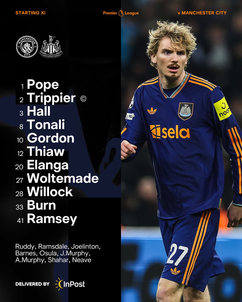 MatchdaygamesHQ's tweet photo. Newcastle starting Lineups https://t.co/RMOeVCoCNN