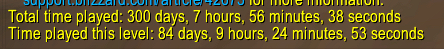 Petsterr's tweet photo. -84 days -2000 hours on druid -13 days -300 hours on mage! we beat dragonland time (yay?) easily able to beat this in midnight if I AFK my house right? https://t.co/zK1ecsU4EM