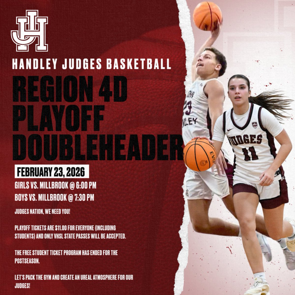 John Handley Athletics & Activities tweet media