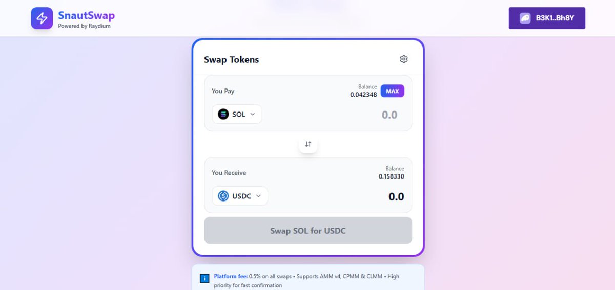 CarlosD52120722's tweet photo. Hey Snauters 👀🔥
Snaut Swap is now live!
Nice to see the ecosystem expanding.
Check it out:
https://t.co/W3raiuN3X9�
Community member here, sharing the update. @snautssol https://t.co/zh9VC35QR3
