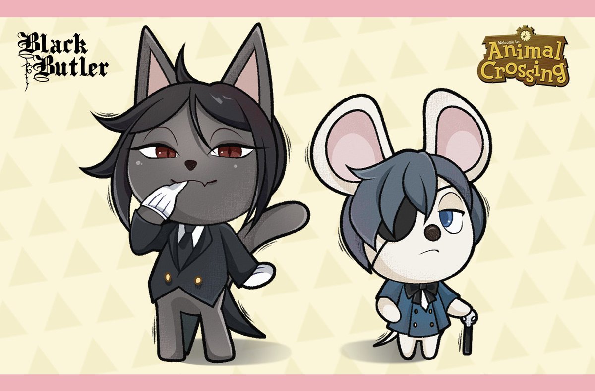 kretyushaa's tweet photo. black butler x animal crossing 

#blackbutler #kuroshitsuji https://t.co/FsbaUpNwbE