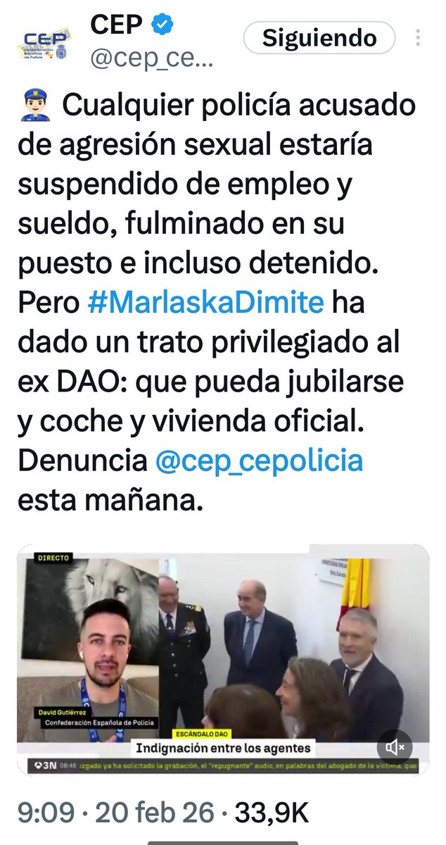 <a href="/publico_es/">Público</a> <a href="/Tremending/">Tremending</a> Si un pico consentido es una agresión sexual 
Lo del DAO que es?
Paco Salazar?
Pero claro con los tuyos no te metes
Eres una impresentable