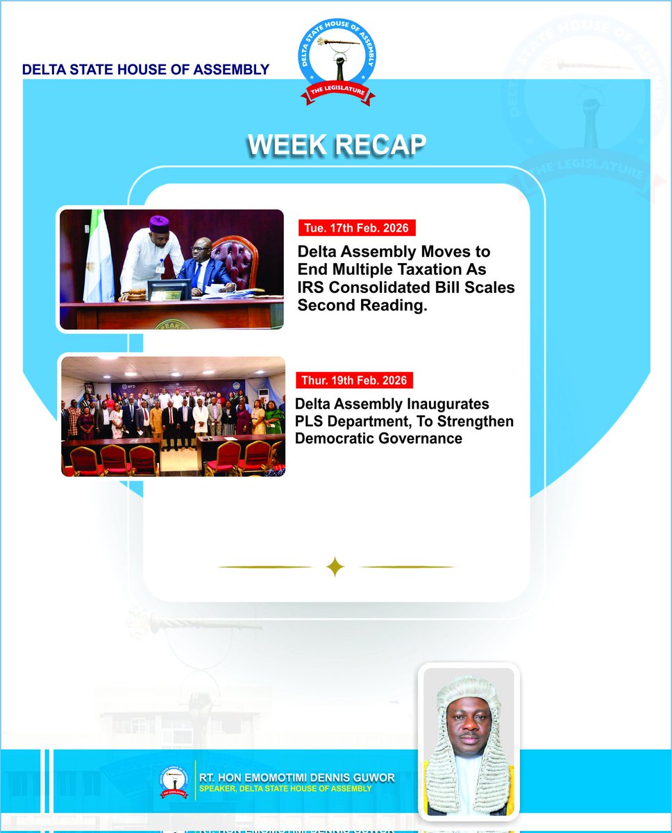 DELTA STATE HOUSE OF ASSEMBLY tweet media