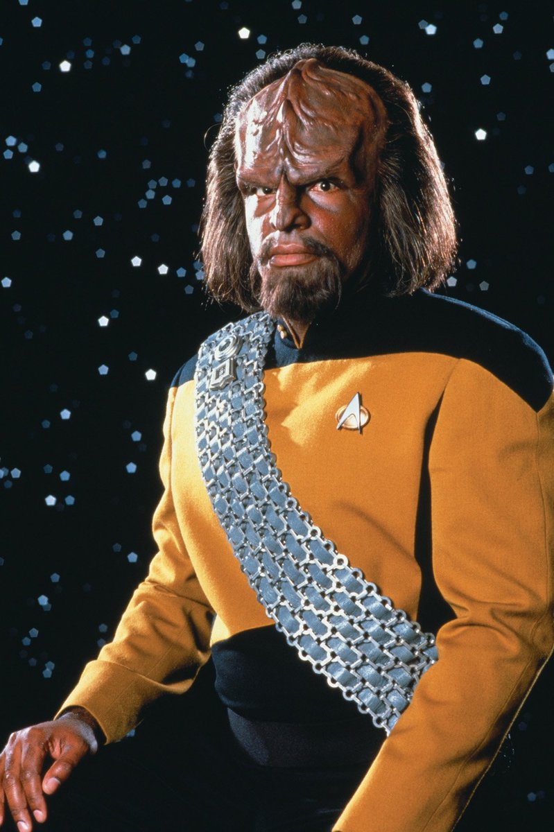 TheBugleDaily1's tweet image. Make him look like he would fit in on Star Trek Starfleet Academy.