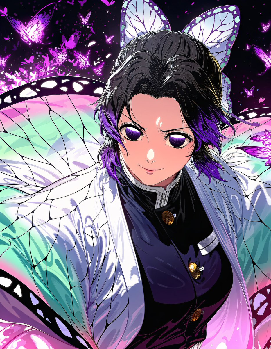 Ayannaa_01's tweet photo. The elegant Insect Hashira, fluttering through the night with her deadly grace! 🦋💜
#ShinobuKocho #InsectHashira #DemonSlayer #KimetsuNoYaiba #DemonSlayerKimetsuNoYaiba #AnimeArt #fanart https://t.co/tYTw4ECEoe