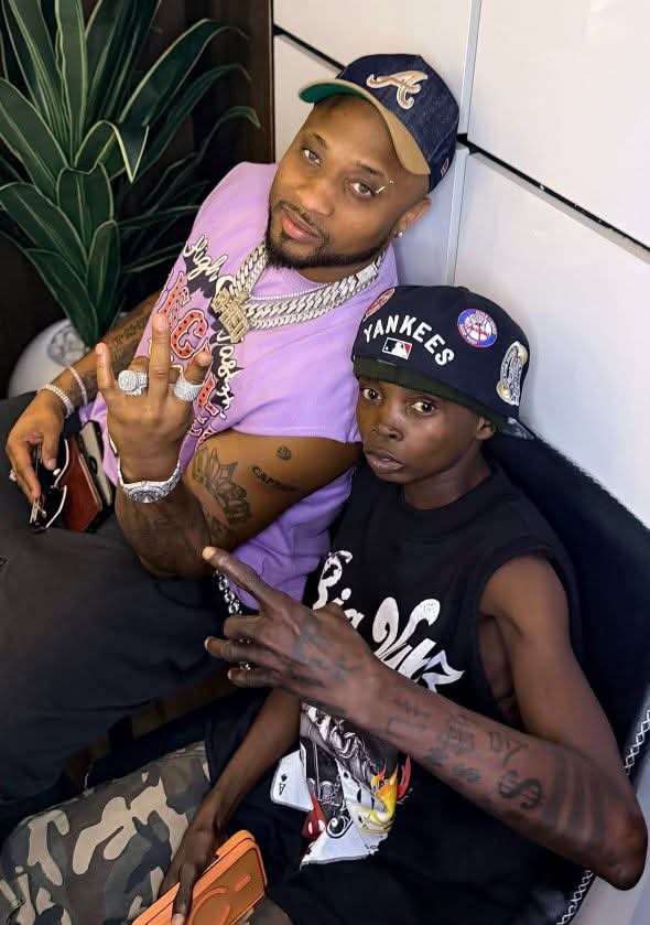 Kolu and Davido's Cousin, B-Red linked Up! 🔥