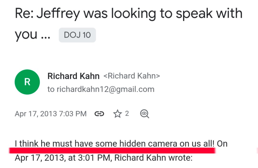 🚨"I think he must have some hidden cameras on us all" No Context.