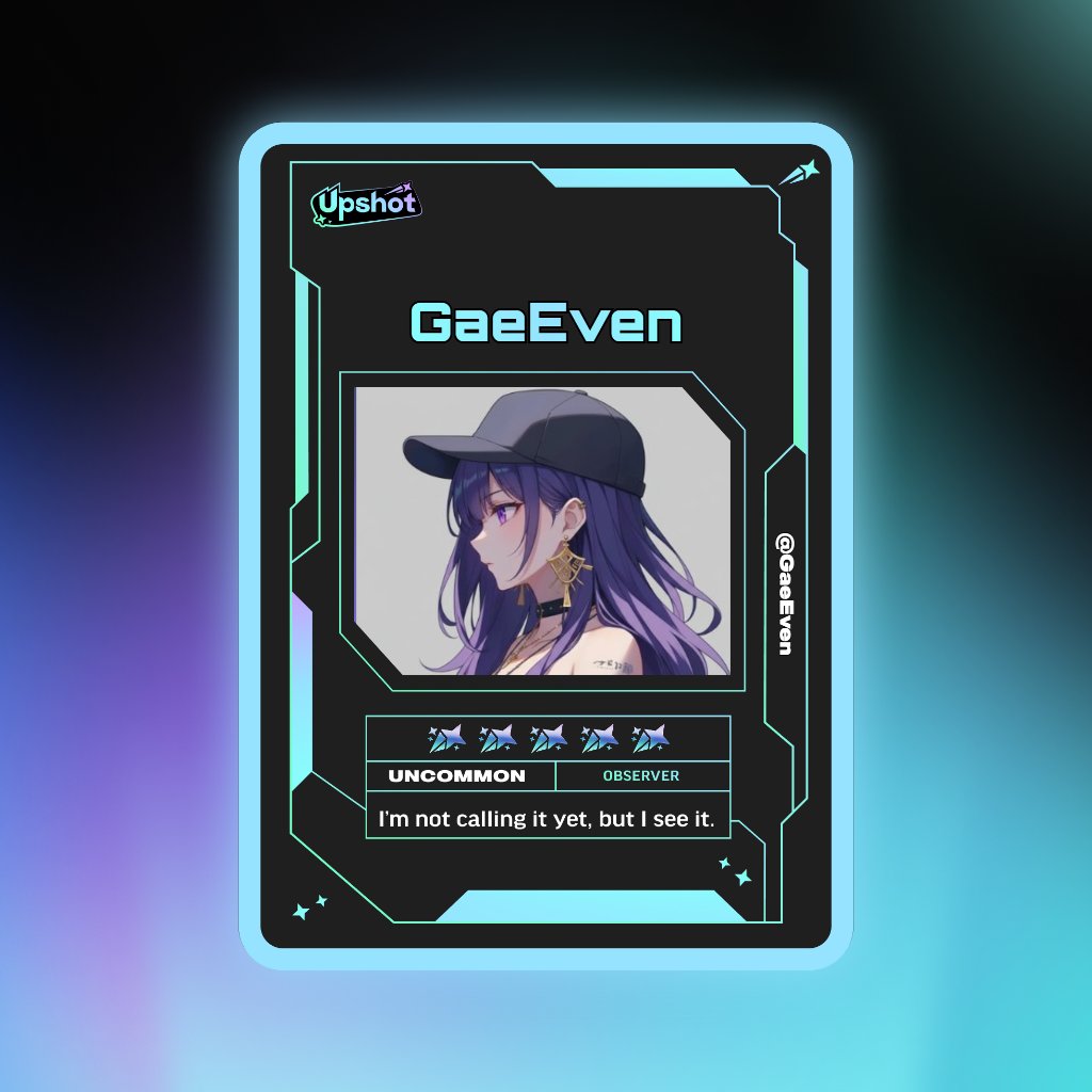 Just ripped my Predictor Card!

Ready to claim instant cash prizes, free packs and more.

Welcome to Prediction Play on <a href="/upshot_cards/">Upshot</a>

Your turn
beta.upshot.cards/?code=48453d78