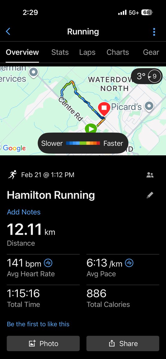 Tridair's tweet photo. The plan was 75 minutes.  I  feel accomplished so I can be lazy the rest of the day.#educatorsONtherun https://t.co/bQ6vMy13y4