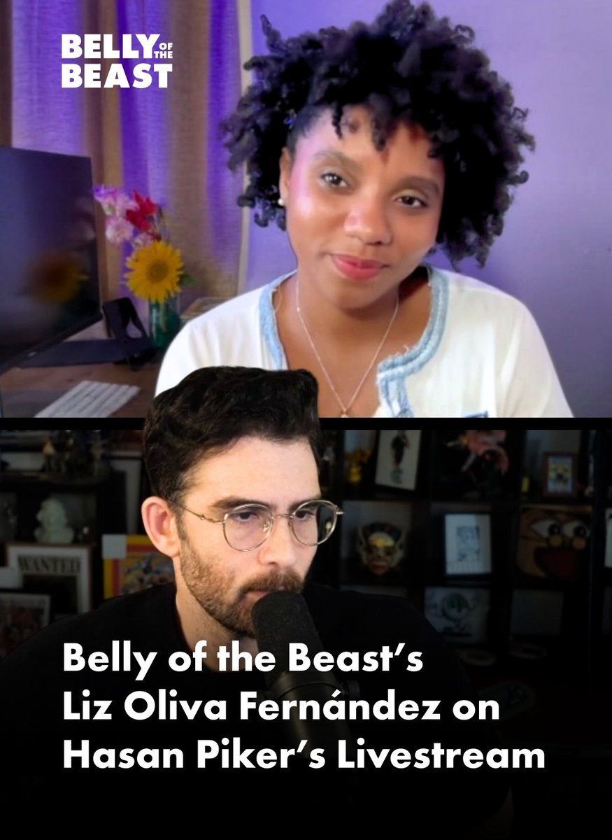 bellybeastcuba's tweet photo. Belly of the Beast’s Liz Oliva Fernández was featured on @hasanthehun’s Twitch broadcast yesterday. She spoke about what life in Cuba is like under the Trump administration's recent oil blockade and much more. The interview starts at 02:21:00.
https://t.co/tcCixVKWrT https://t.co/5ZUP0HbKGi