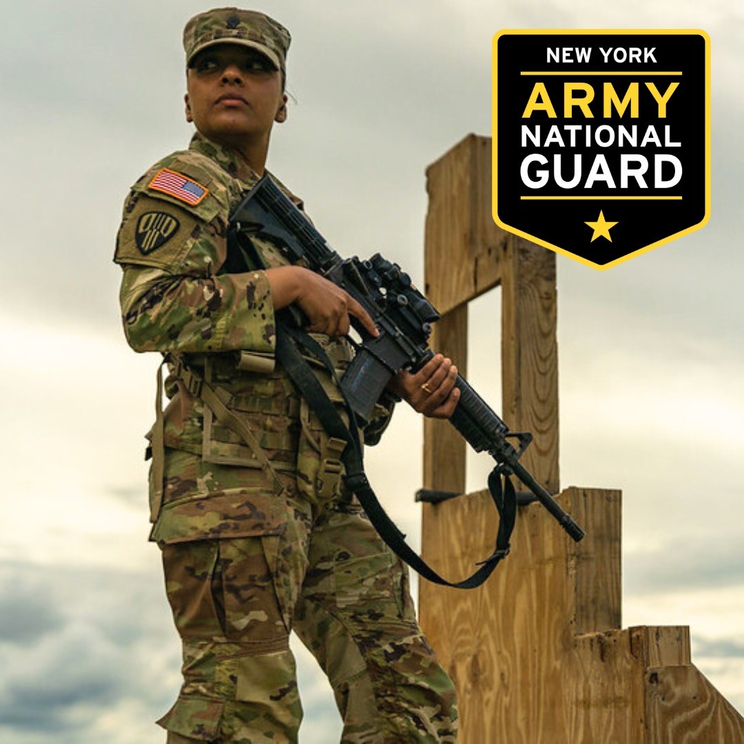 NationalGuardNY's tweet image. Guard Soldiers stand ready to serve when duty calls, both domestic and abroad.

What are you doing this weekend - something common, boring, and ordinary, or something uncommon and exciting?

Uncommon is calling!

nationalguard.com/new-york
#GoGuard #GuardStrong #Saturday