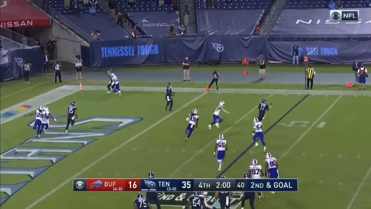 bernieburnham's tweet photo. @NoContextTitans Not that I'm complaining because this was funny, but I'm not sure how far downfield you have to be to be called for an Illegal Forward Pass... https://t.co/OwqJWu5vIp