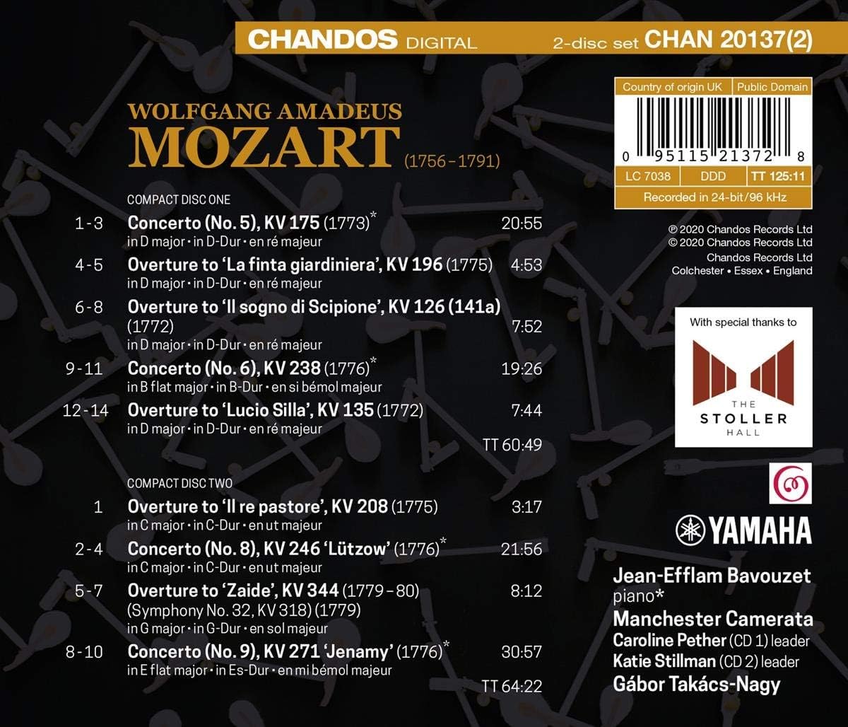 MozartCircle's tweet photo. #CDChoice #ch
#Mozart1776 #250Anniversary
#Mozart marvelous piano concertos:
K238 personal, K242 #Lodron for 3 pianos, K246 #Lützow!
Great K271 #Jenamy is generally deemed completed in 1777, but probably written in 1776 so you find it with 1776 concertos!
https://t.co/09GHZWwkVd https://t.co/6mnW6gDA4d