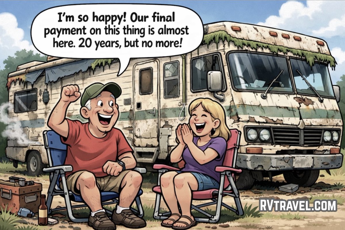 rvtravel's tweet photo. In today's RV Travel Newsletter. Please share, unaltered, or use wherever you wish. #rvtravel #rv https://t.co/VbNQJFMIYD