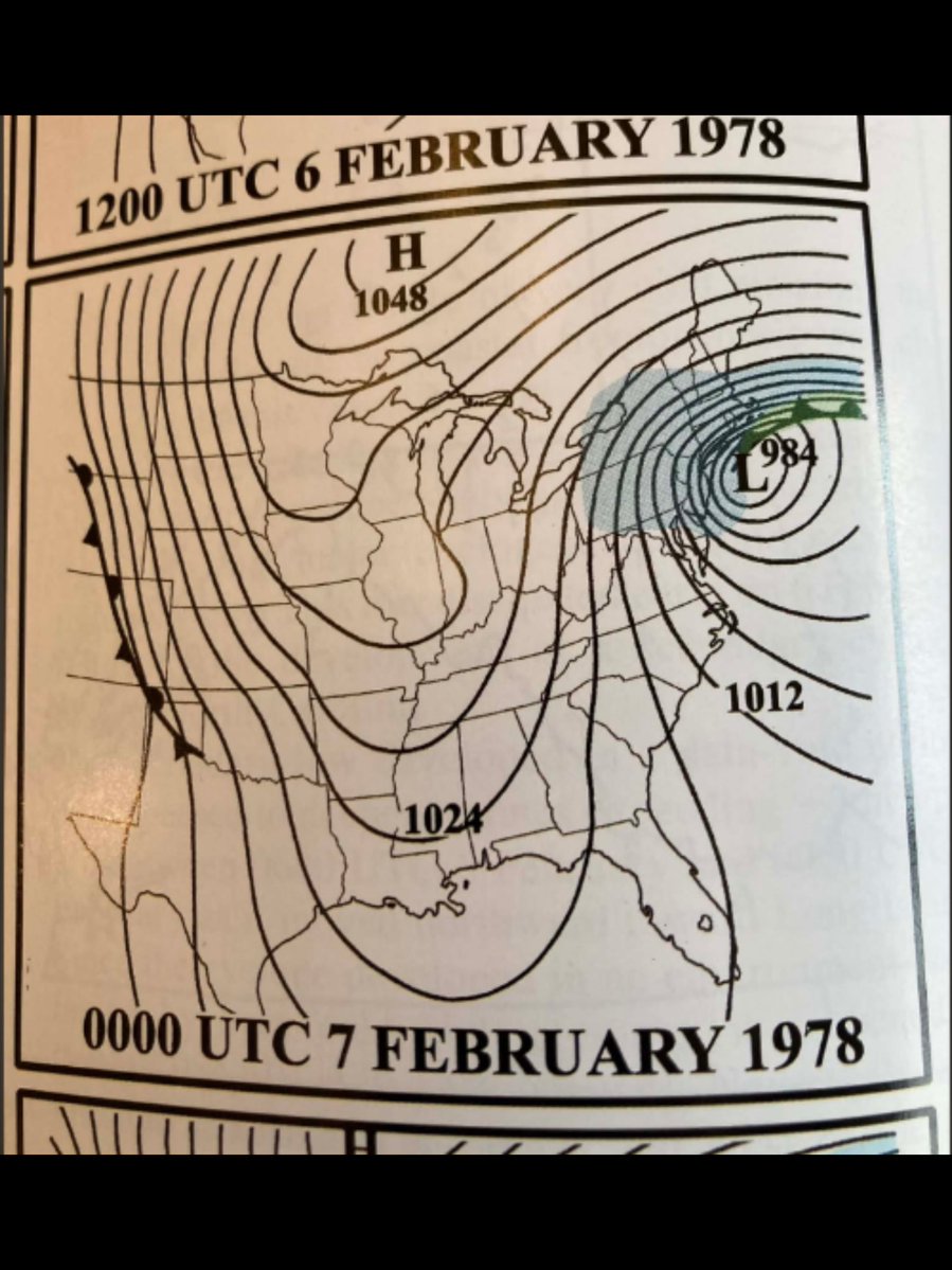 SteveOweathaguy's tweet image. Wow.   Someone posted this one.

1. February 6, 1978 weather map.
2. February 23rd 2026 weather map.

This is insane,   

Almost a mirror image.