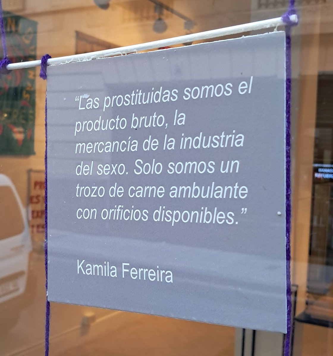 ABOLICIONISMO ES FEMINISMO

Porque el feminismo nació abolicionista.
Porque la dignidad no se negocia.

📍 Museo de la Mujer – CABA