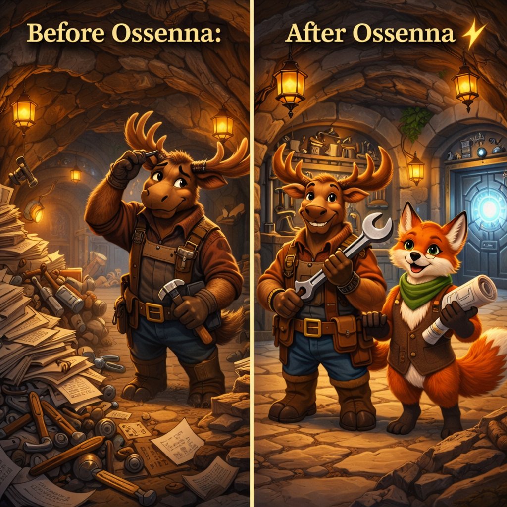 Before Ossenna: Bruce lost tools in endless tunnels, files piled everywhere, and even a guardian couldn’t find the right hammer 😅
After Ossenna: custom vaults and labeled halls turned chaos into a fortress that works as hard as Bruce ✨
<a href="/DataHaven_xyz/">DataHaven 🫎</a>