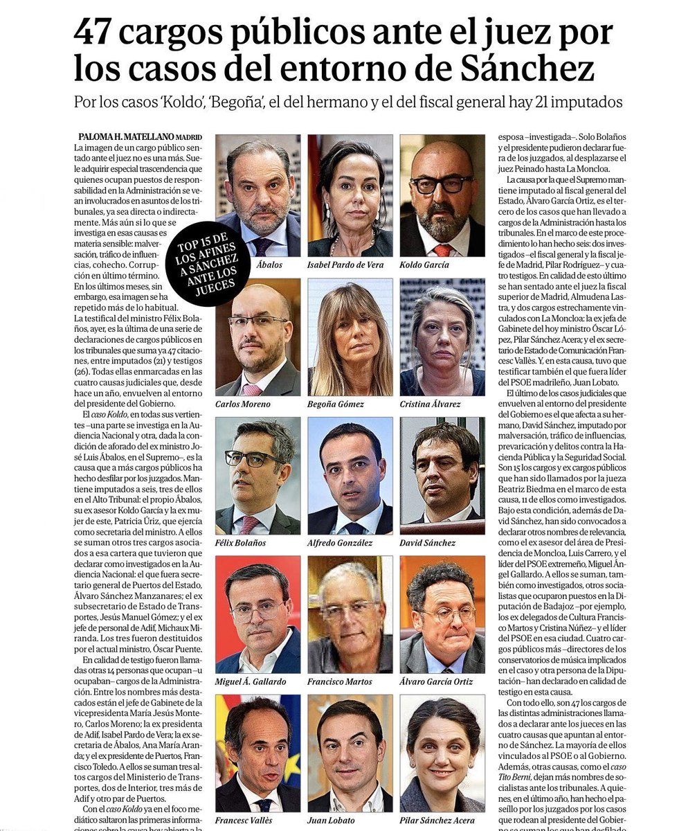 Están todos podridos