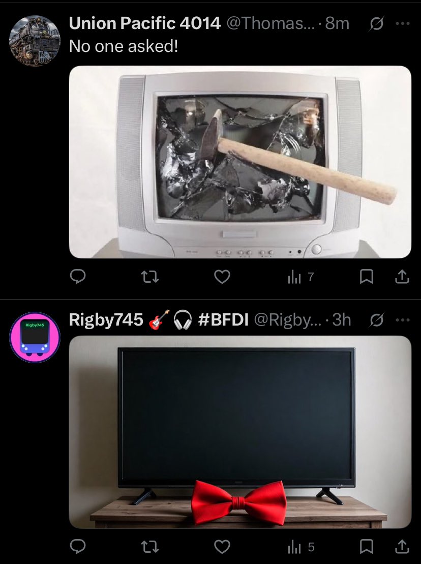 Ah, the duality of my fans