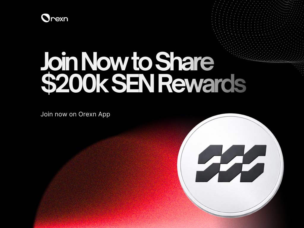 Sileon Launchpool is LIVE on Orexn

Lock OXN. Earn SEN.

▶ Rewards: $200,000 in $SEN | by <a href="/SileonApp/">Sileon</a>  
▶ 42% of rewards already allocated

⚡️ Pool access will close soon — Don’t miss out

🧧 Join now in the Orexn 👉 t.me/orexnbot/app

🟡 Like, RT and comment | $500