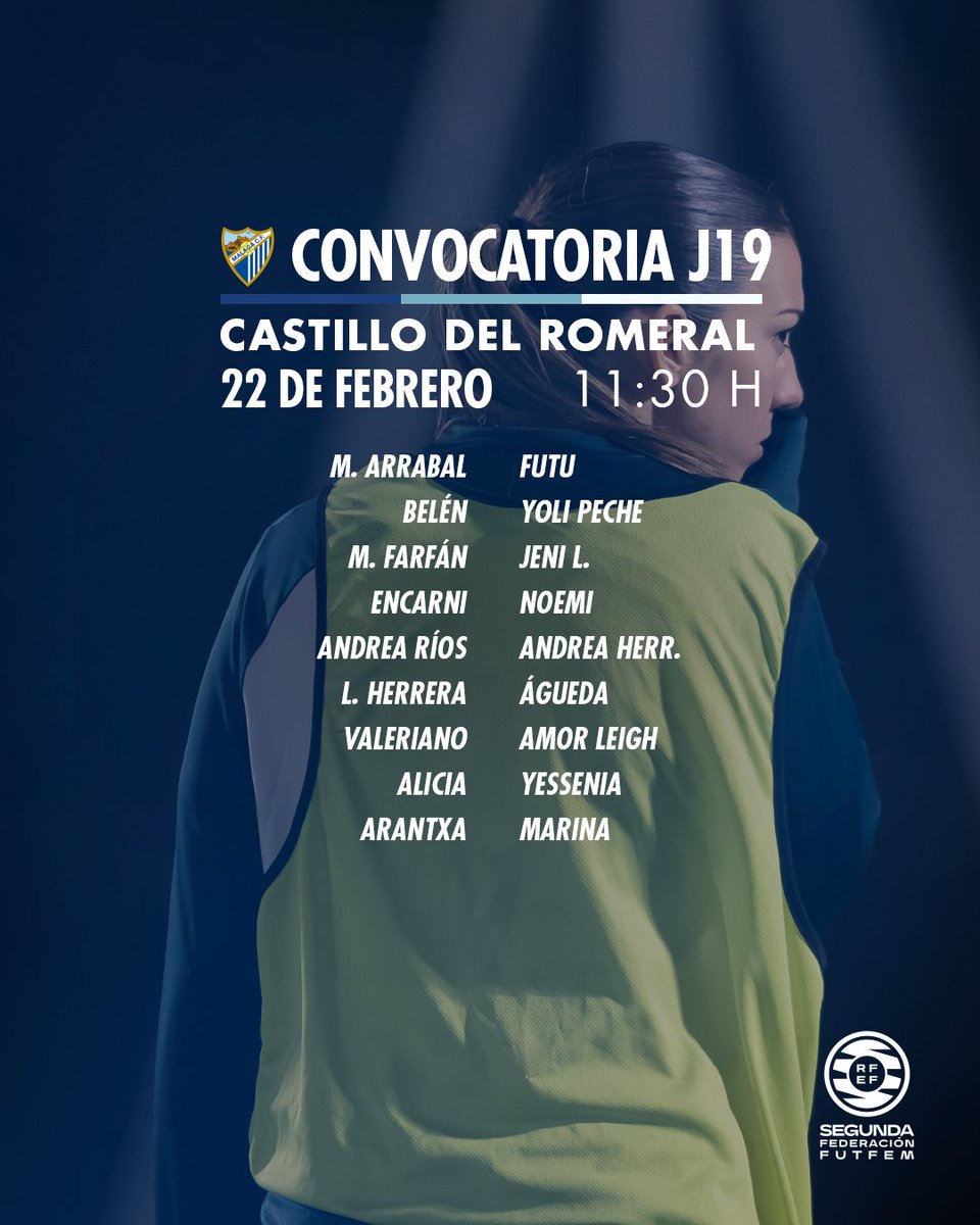 𝐂𝐎𝐍𝐕𝐎𝐂𝐀𝐓𝐎𝐑𝐈𝐀 || 🆕 Una sola novedad en la lista blanquiazul. ¡Vuelve Arantxa!

🔗 malagacf.com/noticias/arant…

#JuanGrandeMálaga