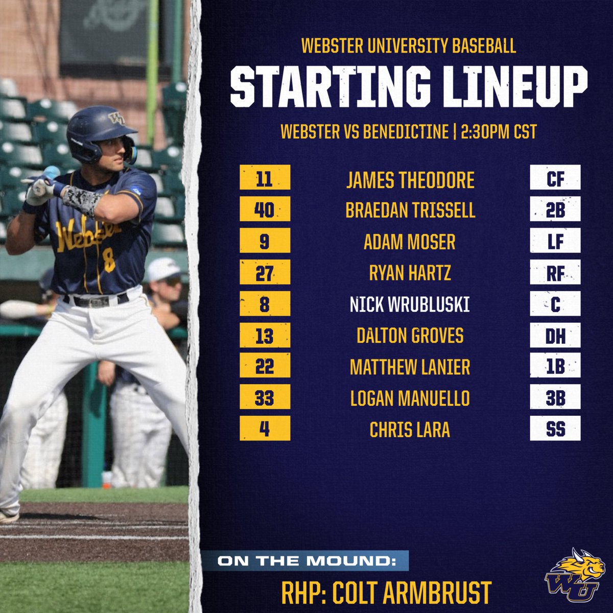 Webster Baseball tweet media