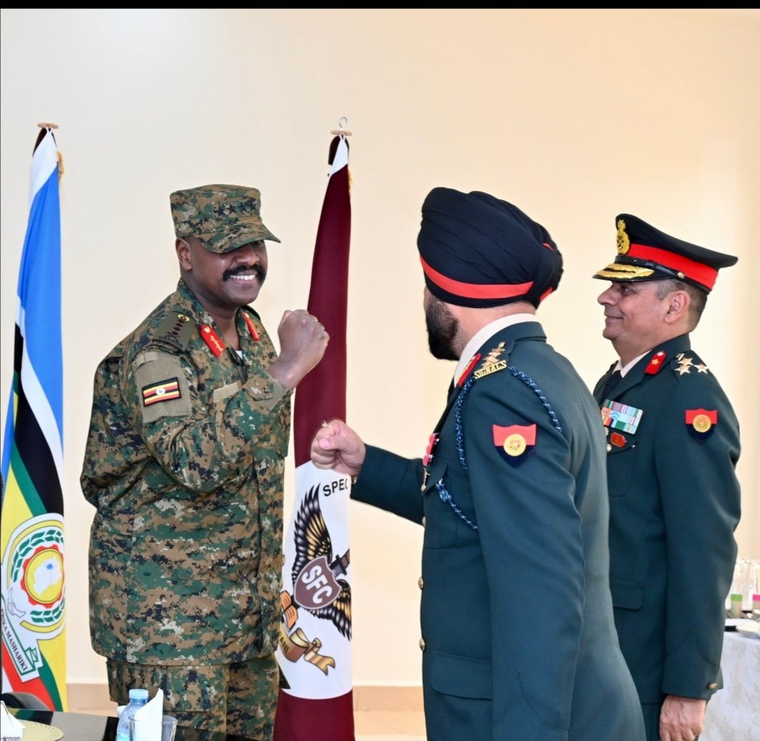 KemiKainerugaba's tweet photo. Africa's King of Diplomacy, Afande CDF General Muhoozi Kainerugaba - Leading with strength and vision! Viva Gen @mkainerugaba ⭐ https://t.co/IZ9YIMbzBF
