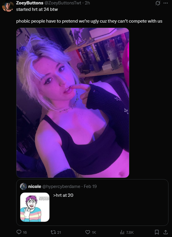 XelDungeon's tweet photo. @hypercyberdame It took me 3 minutes to find people to prove you wrong and there's more beautiful people on the RTs. It takes no effort to find people who reflect their gorgeous personality on the outside as well.

Maybe find something better to do with you time, because I have a life outside X. https://t.co/CC1803hwTs