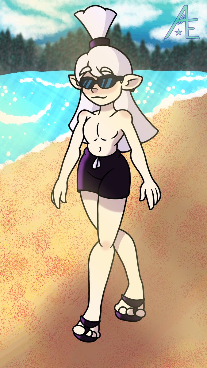 Siendo que Zoé es no binarie la idea era que use ropa tanto "femenina" como "masculina" que me resulte chida, lo malo es que la ropa de hombres es bien aburrida no hay de dónde elegir
No le puse un bikini porque sentía que sería demasiado xd
#oc #originalcharactera #artmoots