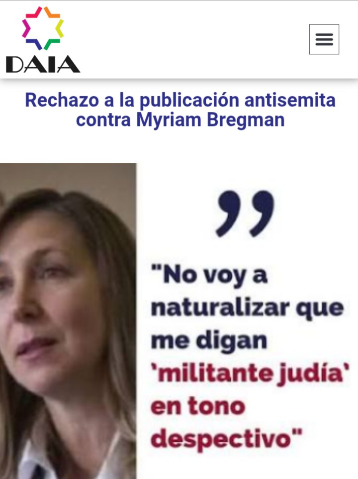 Si te defiende la DAIA no es por ahí muchachos