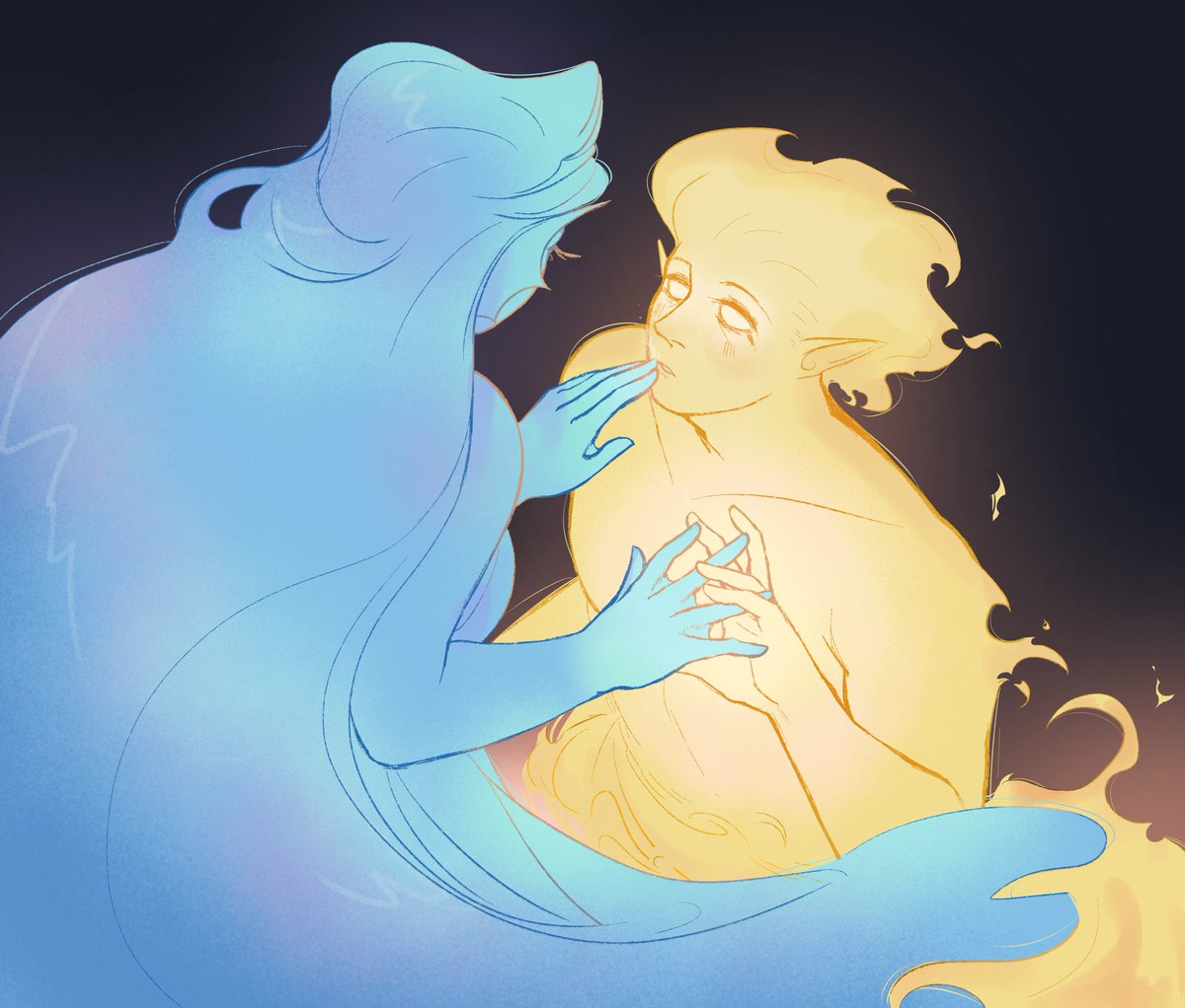 moniaINC's tweet image. 🔥🌊
#cookierun #seafire #firesea