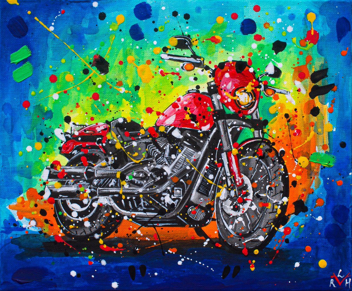 "Motor City" just hit the secondary market in my "Sketchbook" on ME.

If you felt like you missed your Low Rider, it’s now available at 0.025 BTC