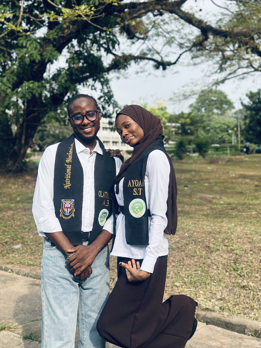 Not your regular couple😁 we both secured first class.