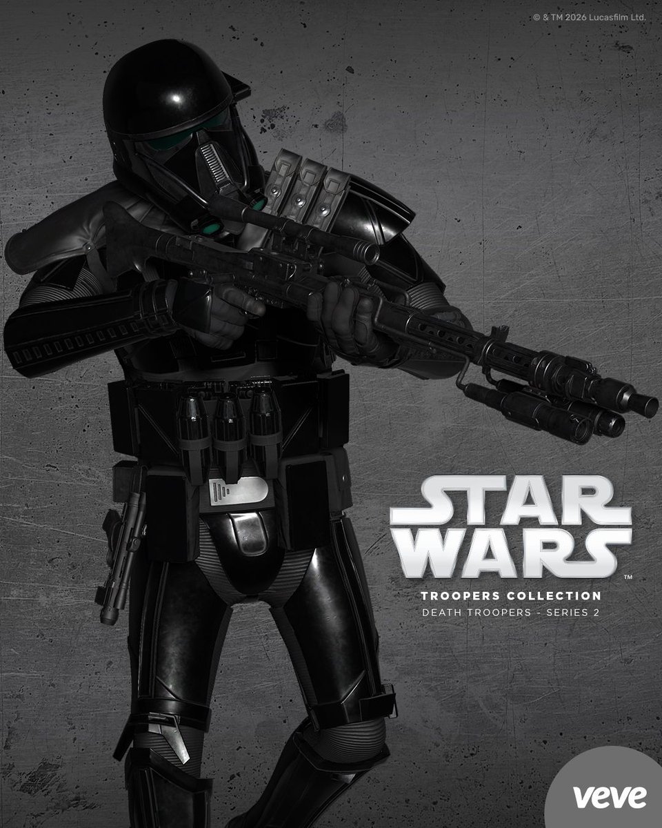 Star Wars: Death Troopers Series 2 showcases detailed versions of the Empire’s soldiers. Each digital collectible captures these forces in dynamic moments of combat, showcasing their precision, discipline, and unwavering loyalty to the Empire across every corner of the galaxy.