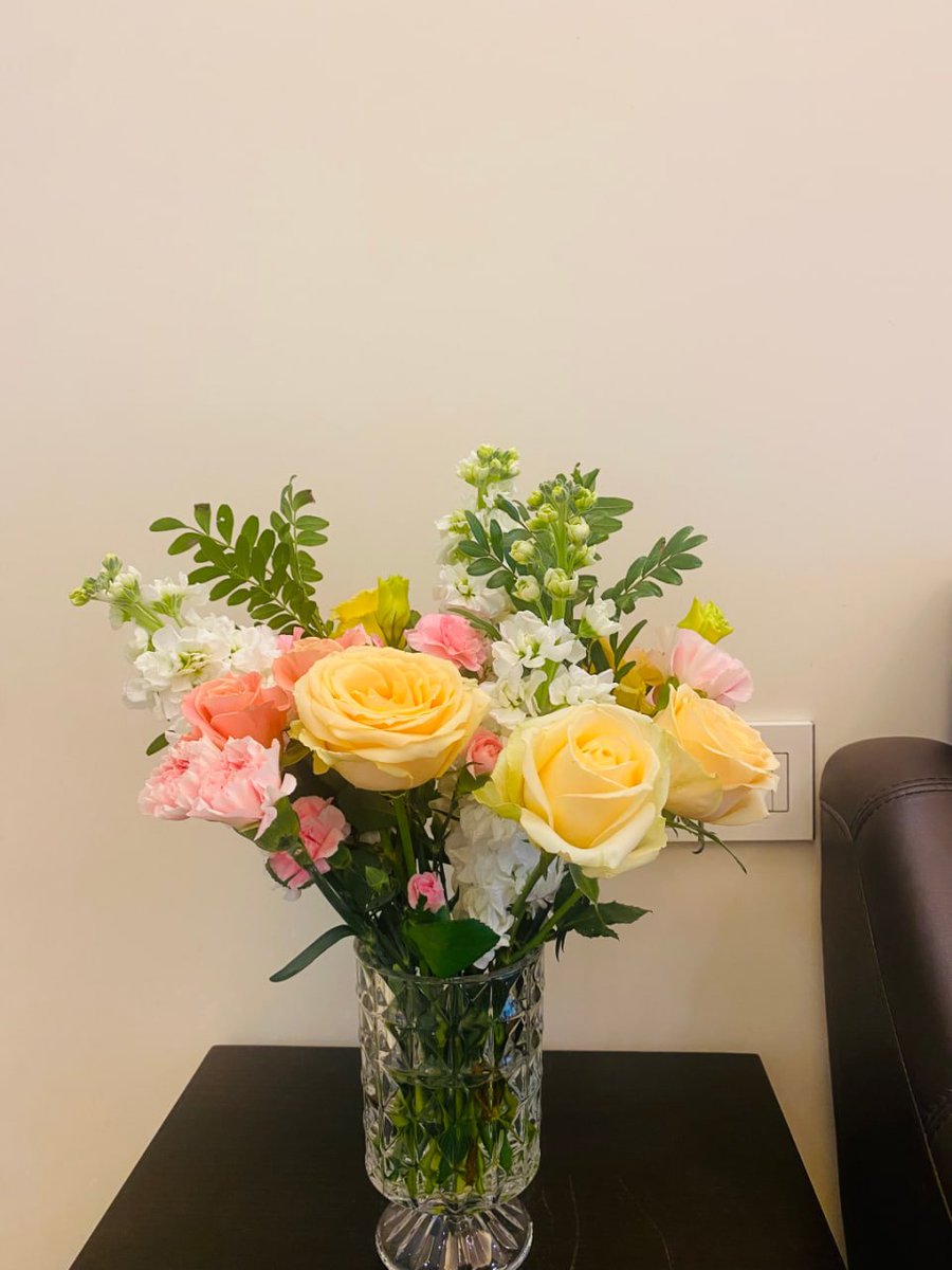 Filling my space with beauty and positivity, one flower at a time! 🌺💖