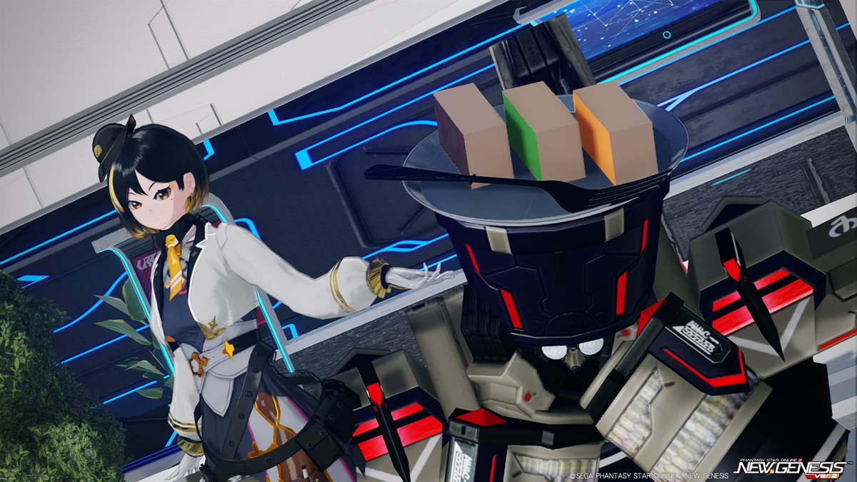 #ご当地NGS集会 ～佐賀～
#PSO2NGS_SS

ニシンさん（ヤマシロン ドゲンジャーズ）
にんむそさん（小城羊羹）

『枠(ローカル)を、超えろ－』山代ガス(株)のヒーローだそうです(´▽｀*)
ようかんの方は小城市のご当地名物なんですね しゃりしゃりが美味しそう～ きんつばみたいな感じかな